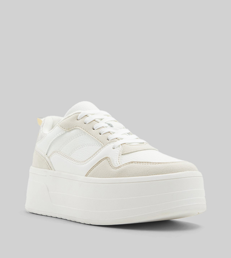 EVIIE Flatform Lace-Up Sneakers