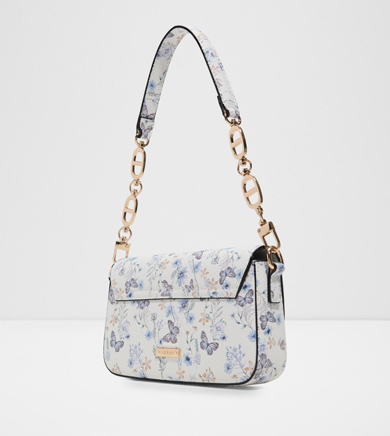 EXQUISITE Floral Printed Shoulder Bag