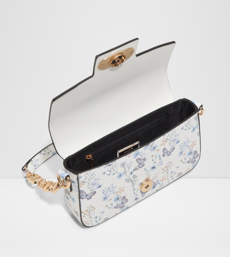 EXQUISITE Floral Printed Shoulder Bag