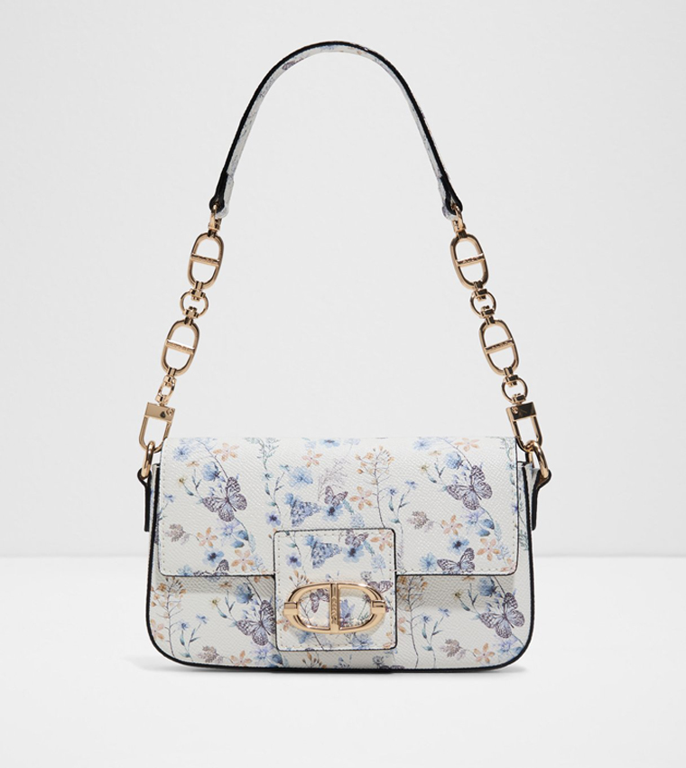 EXQUISITE Floral Printed Shoulder Bag