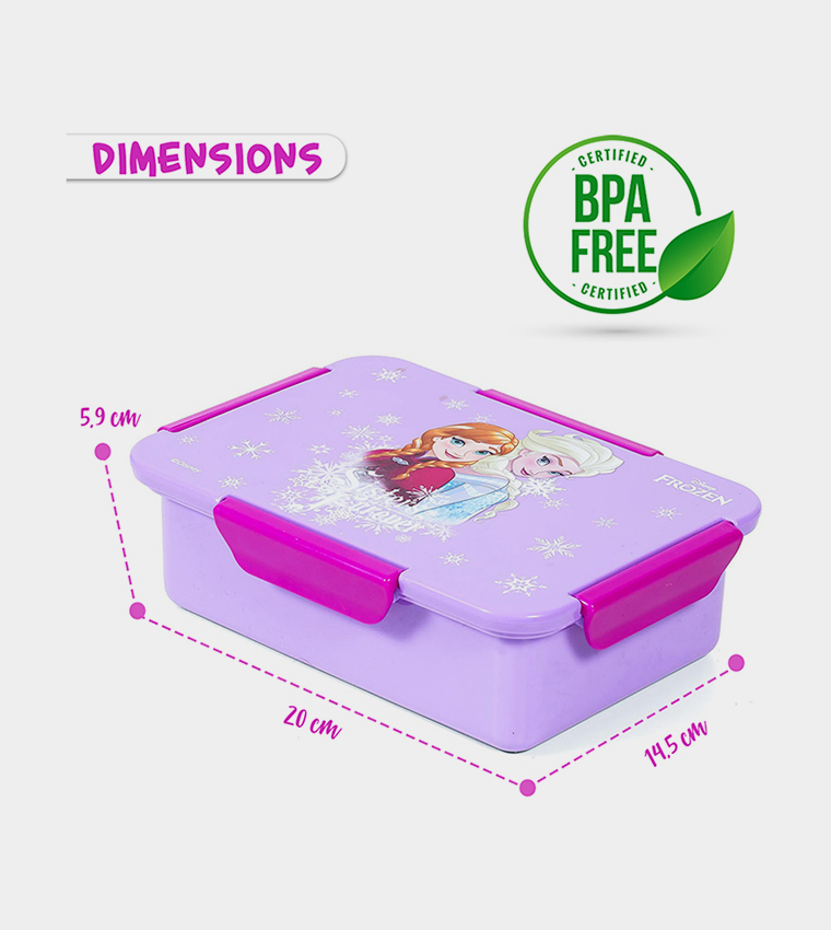 Disney Princess Kids' Single Compartment Lunch Box - Purple