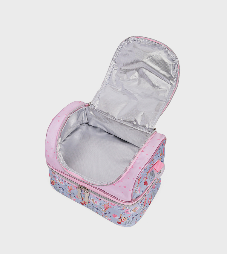 Love Themed Dual Compartment Lunch Bag