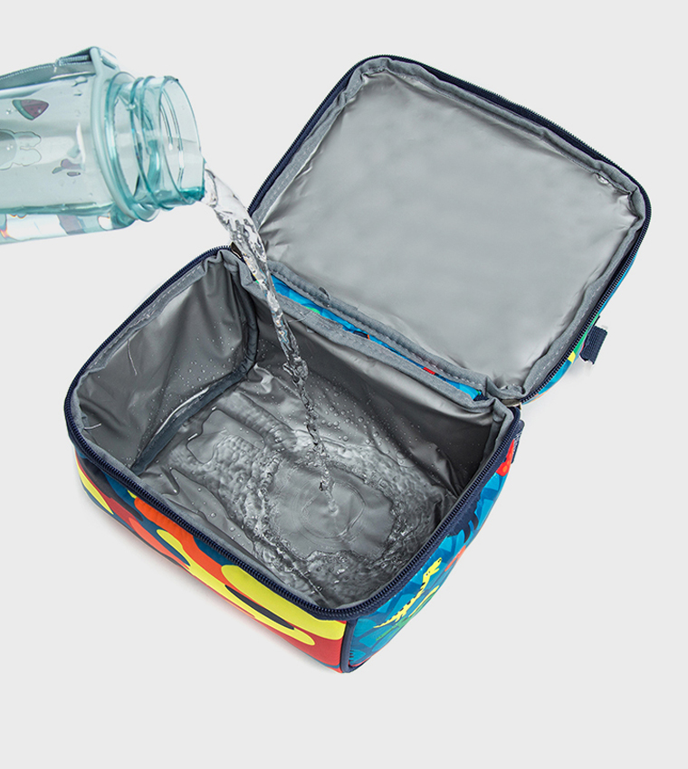 Dinosaur Printed Lunch and Picnic Bag