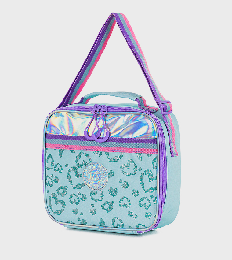 3-Piece 17" School Bag with Lunch Bag and Pencil Pouch - Love