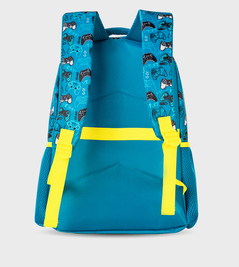 3-Piece 16" Backpack Set with Lunch Bag and Pencil Case - Gaming