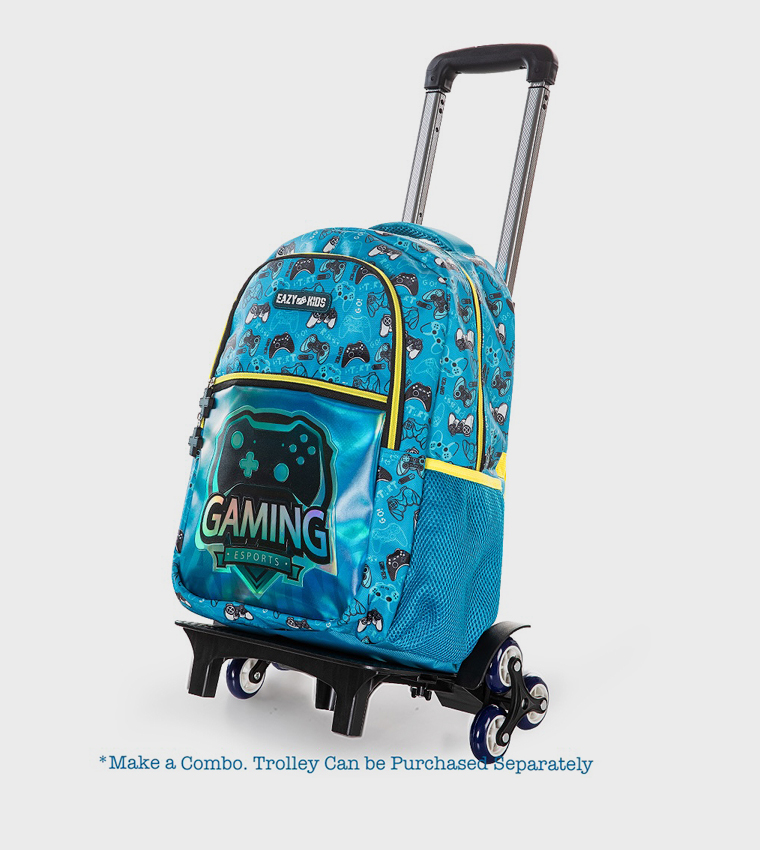 3-Piece 16" Backpack Set with Lunch Bag and Pencil Case - Gaming