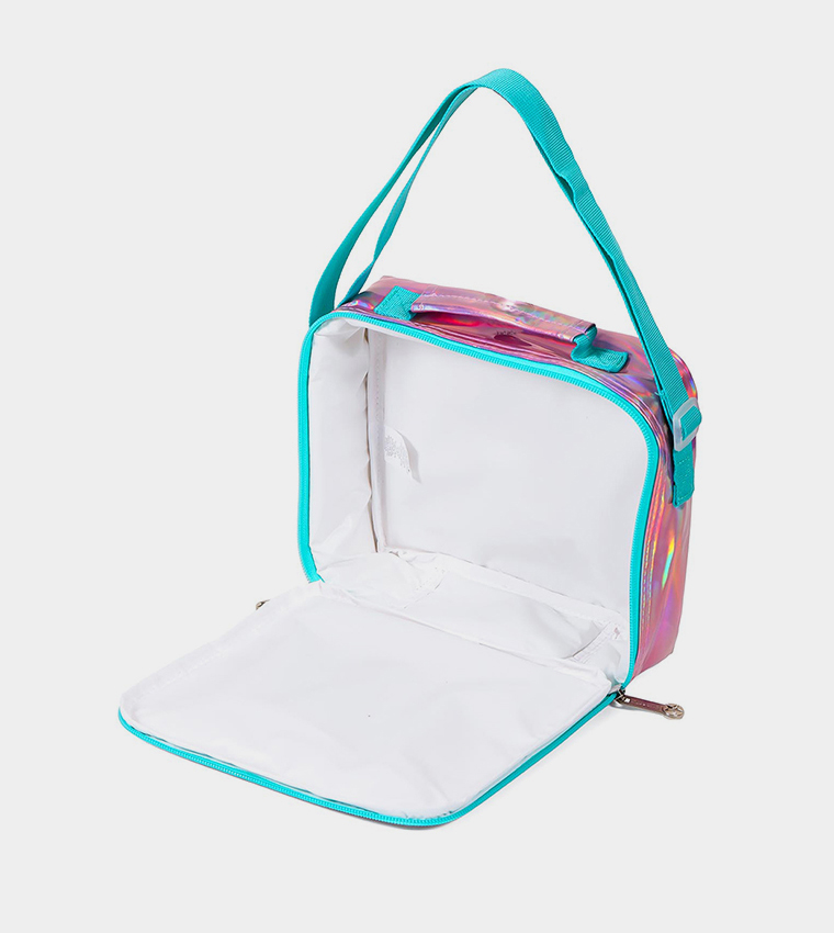 Mermaid Love Printed Set of 3School Bag, Lunch Bag and Pencil Case, 17 Inch