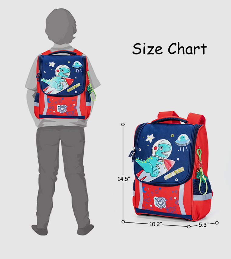 Dino In Space School Bag 