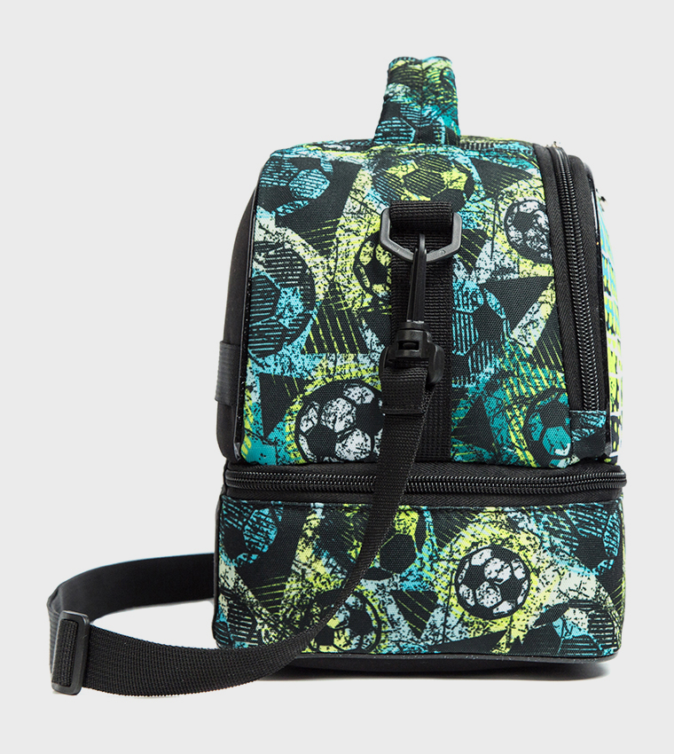 Football Printed Lunch Bag