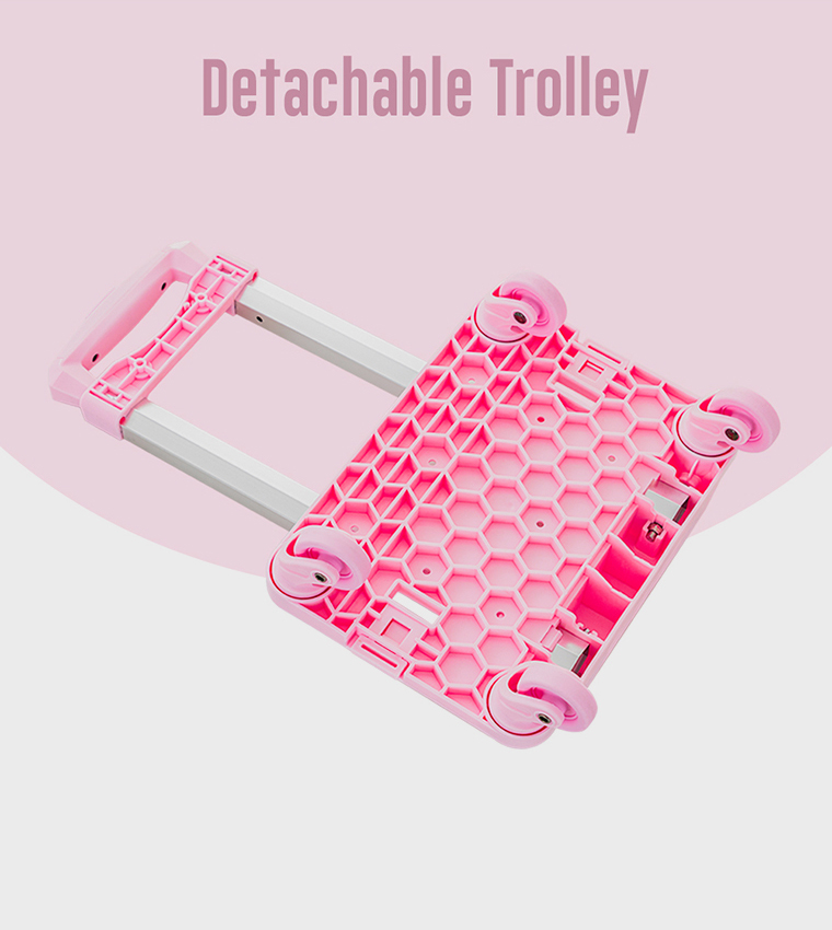 4-Wheel School Bag Trolley
