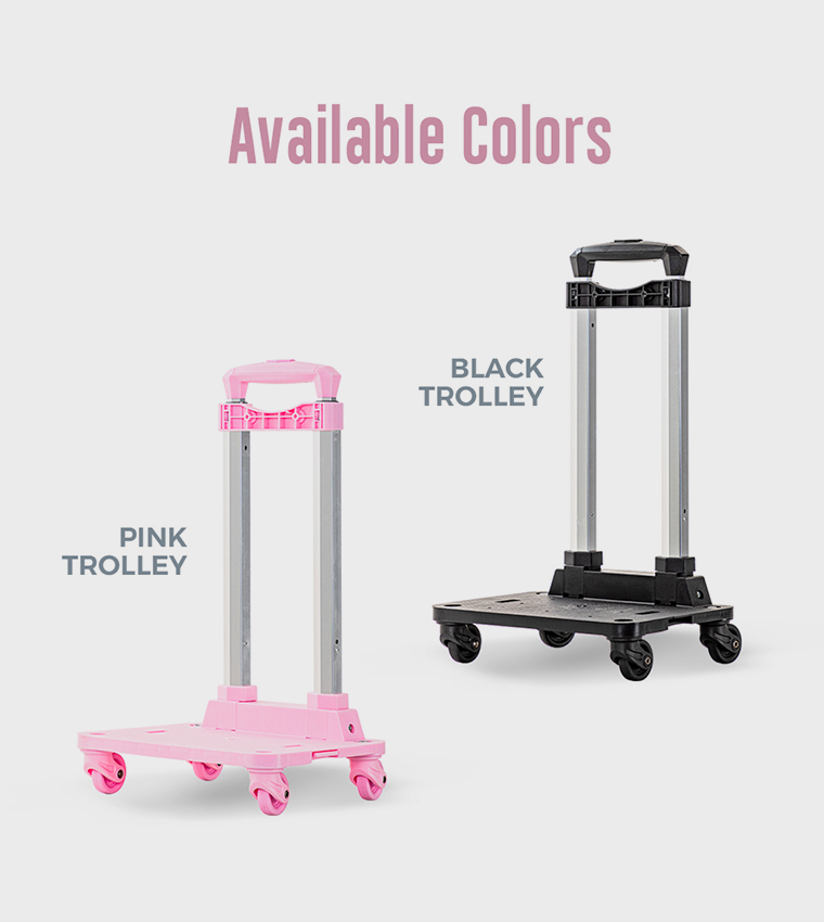 4-Wheel School Bag Trolley