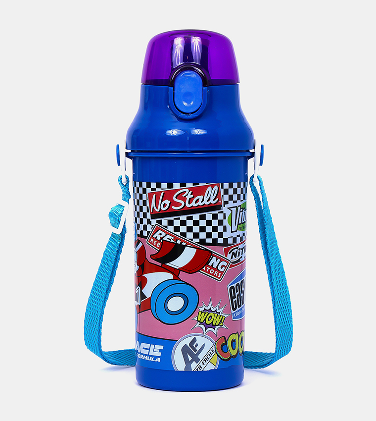 Standard Colorful Spiderman Stainless Steel Bottle, Capacity: 500ml