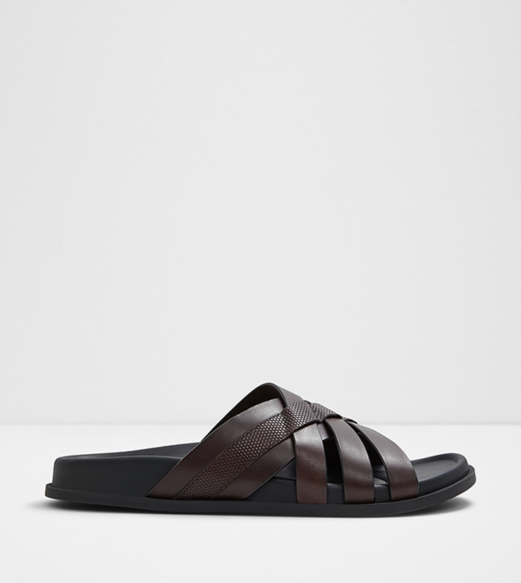 Buy Aldo EZE Strappy Casual Sandals In Dark Brown 6thStreet UAE