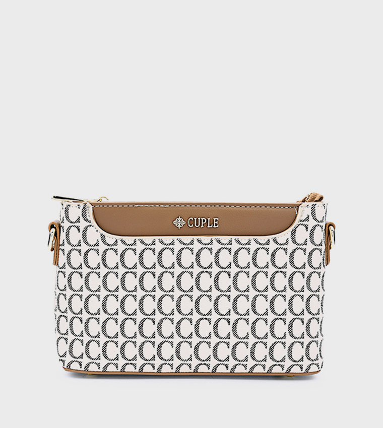 SOFT Logo Patterned Crossbody Bag