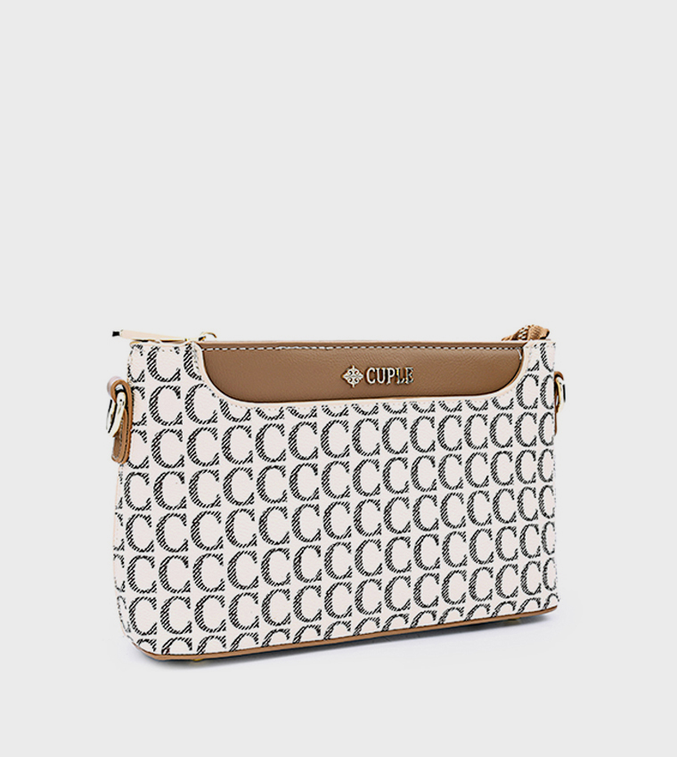 SOFT Logo Patterned Crossbody Bag