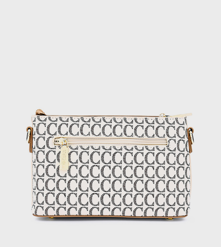 SOFT Logo Patterned Crossbody Bag