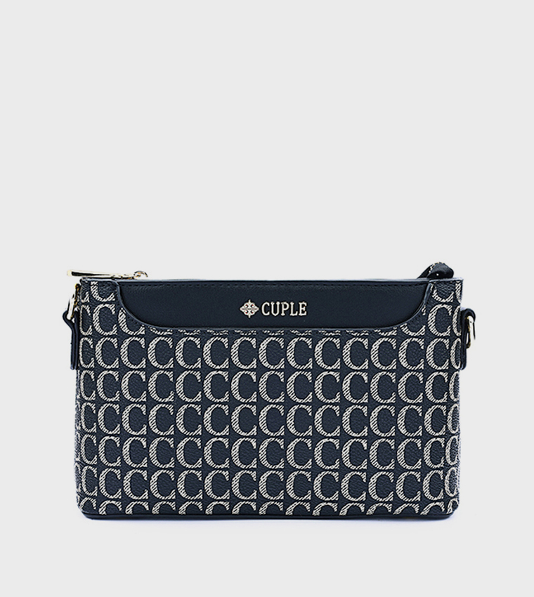 SOFT Logo Patterned Crossbody Bag