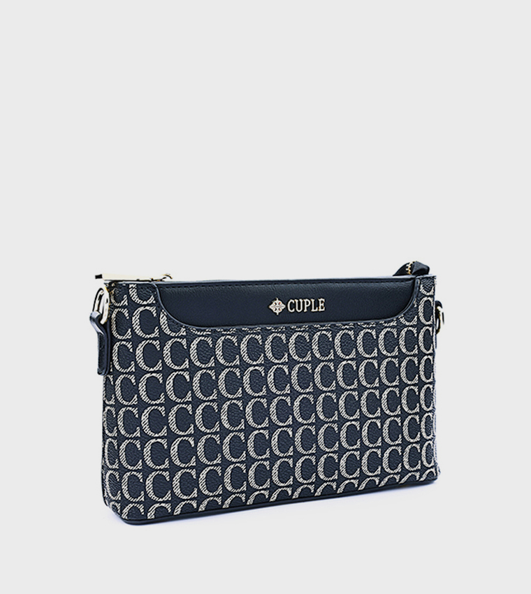 SOFT Logo Patterned Crossbody Bag