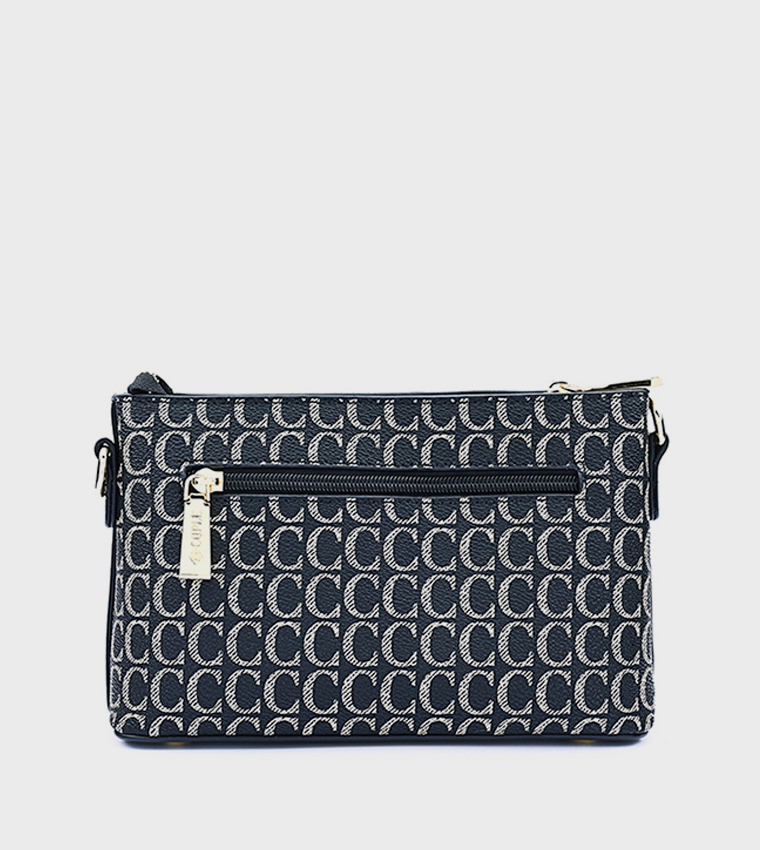 SOFT Logo Patterned Crossbody Bag