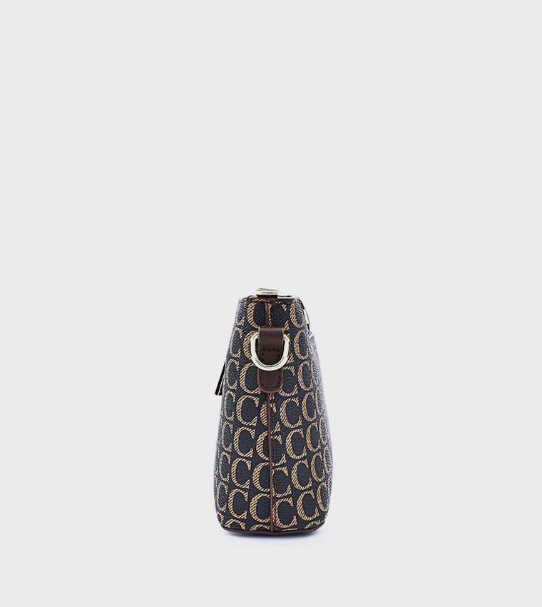 SOFT Logo Patterned Crossbody Bag