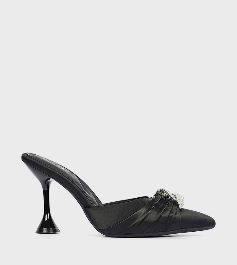 Embellished Pointed Toe Pumps