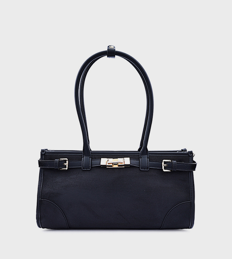 LUXURIOUS Textured Shoulder Bag