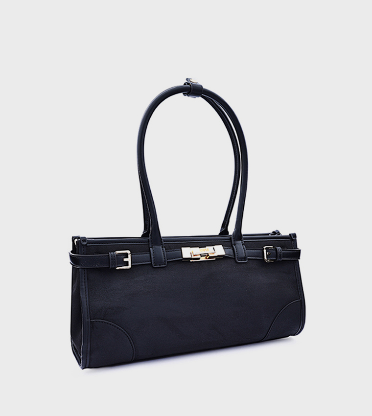 LUXURIOUS Textured Shoulder Bag