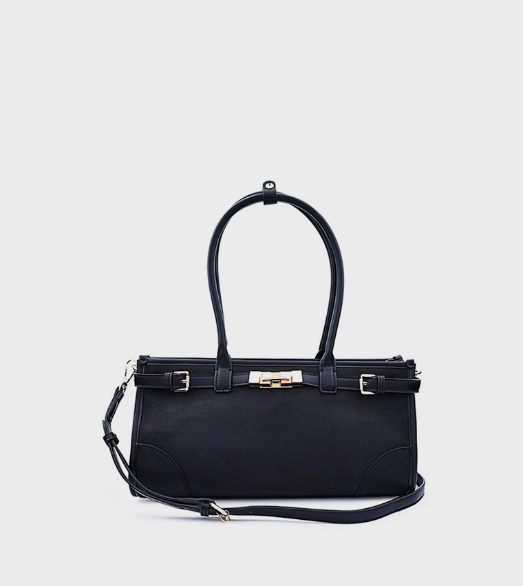 LUXURIOUS Textured Shoulder Bag