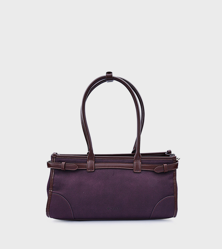 LUXURIOUS Textured Shoulder Bag