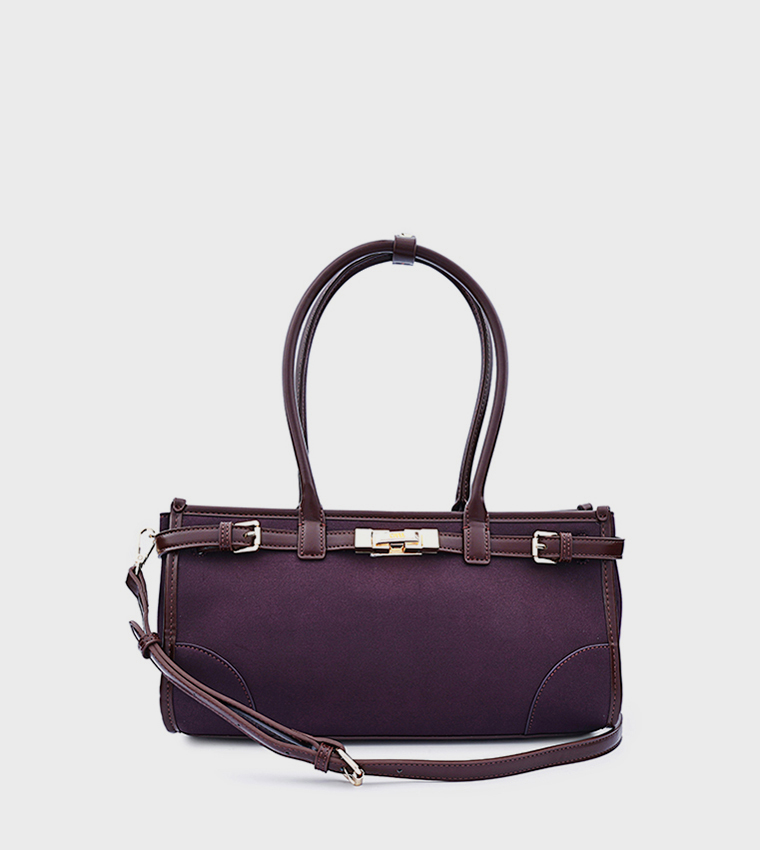 LUXURIOUS Textured Shoulder Bag