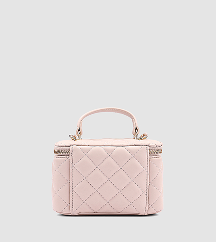 Quilted Top Handle Bag
