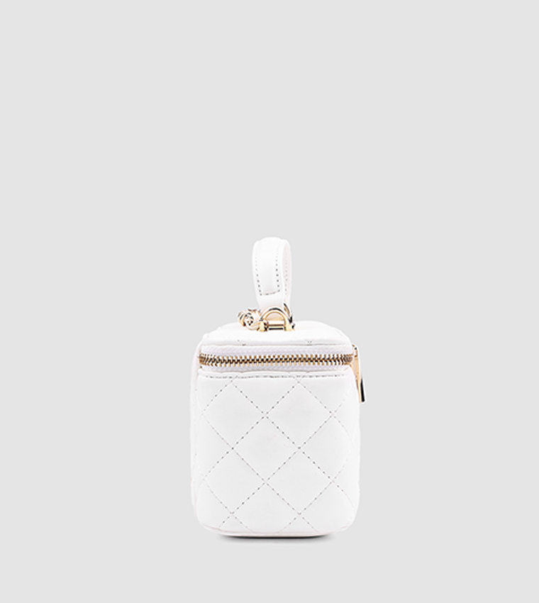 Quilted Top Handle Bag