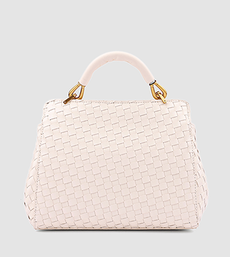 Braided Top Handle Bag