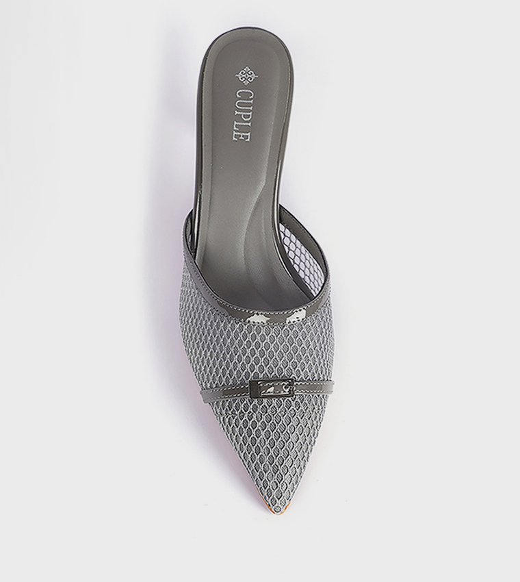 Pointed Toe Kitten Heel Pumps