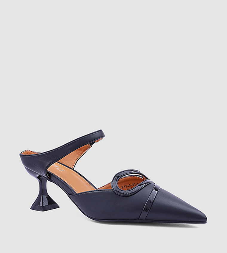Solid Pointed Toe Heel Pumps