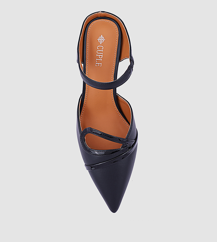 Solid Pointed Toe Heel Pumps