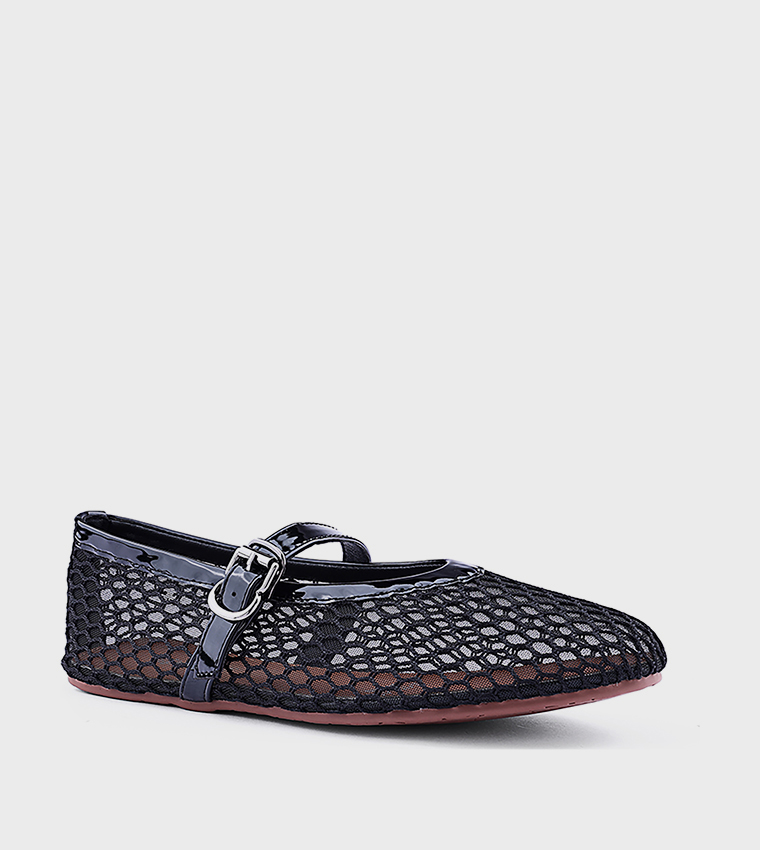 Mesh Flat Shoes