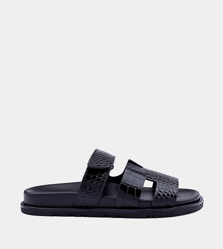 Velcro Closure Open Toe Comfort Sandals