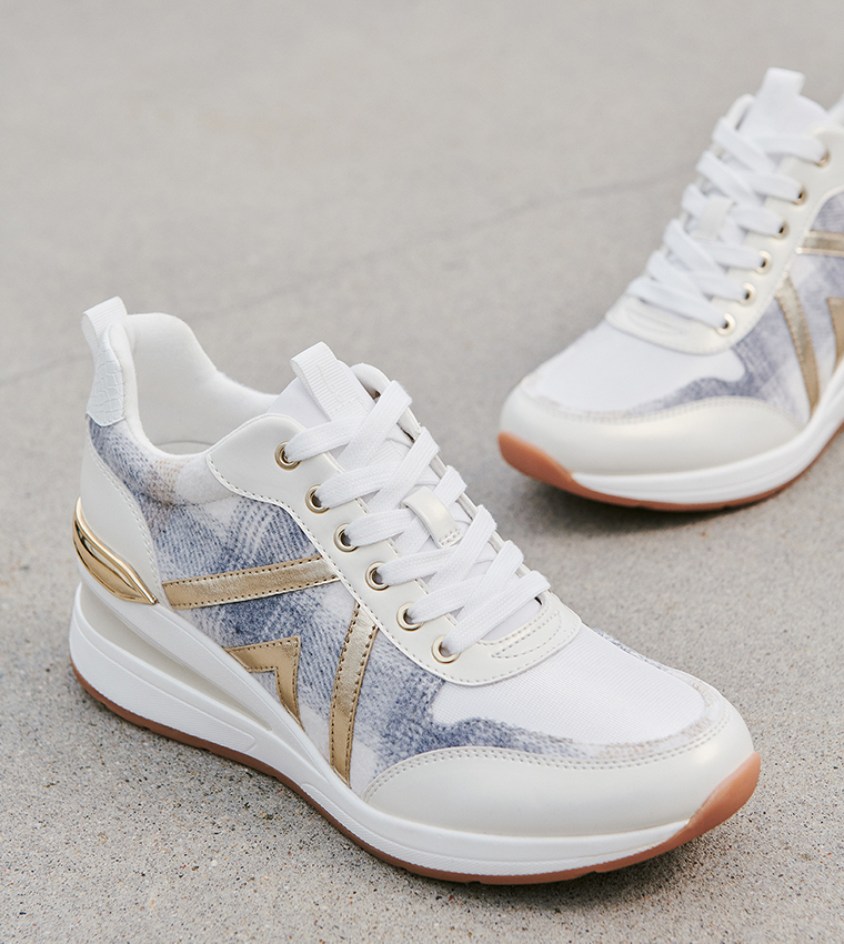 Footwear Aldo Women's Sneakers Aldo Women's Beige Sneakers