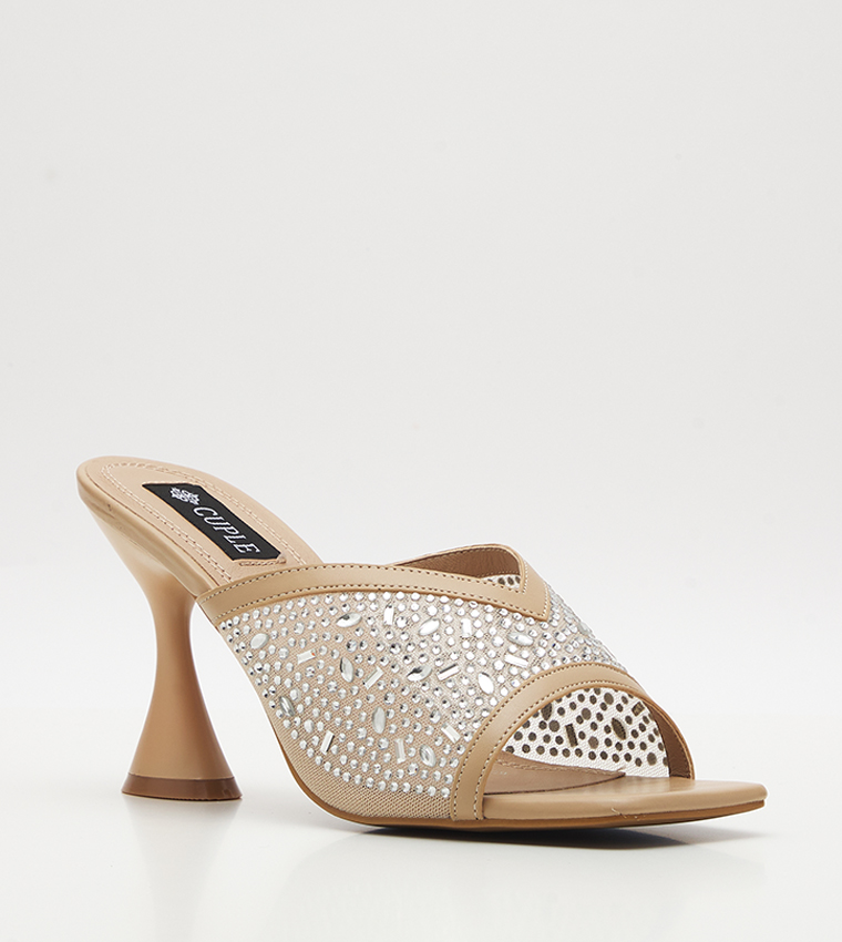 Fancy heel store sandal