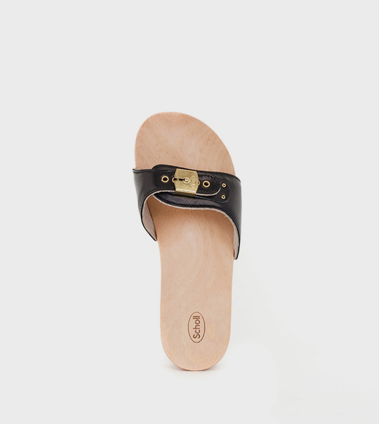 Clog Black Pescura Heel