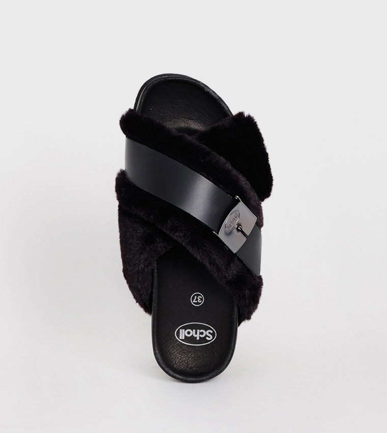 Slipper Black Amber