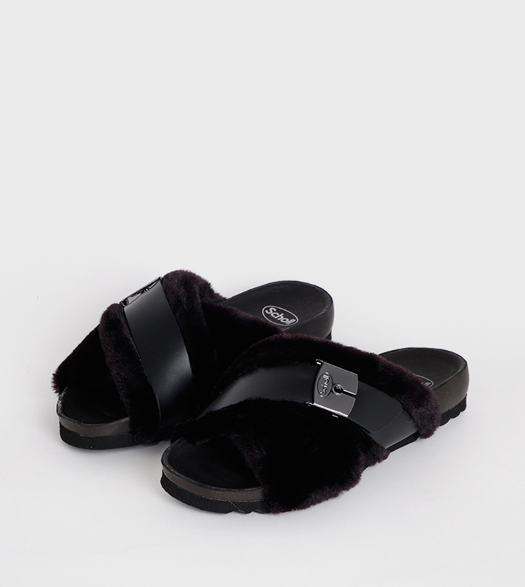 Slipper Black Amber