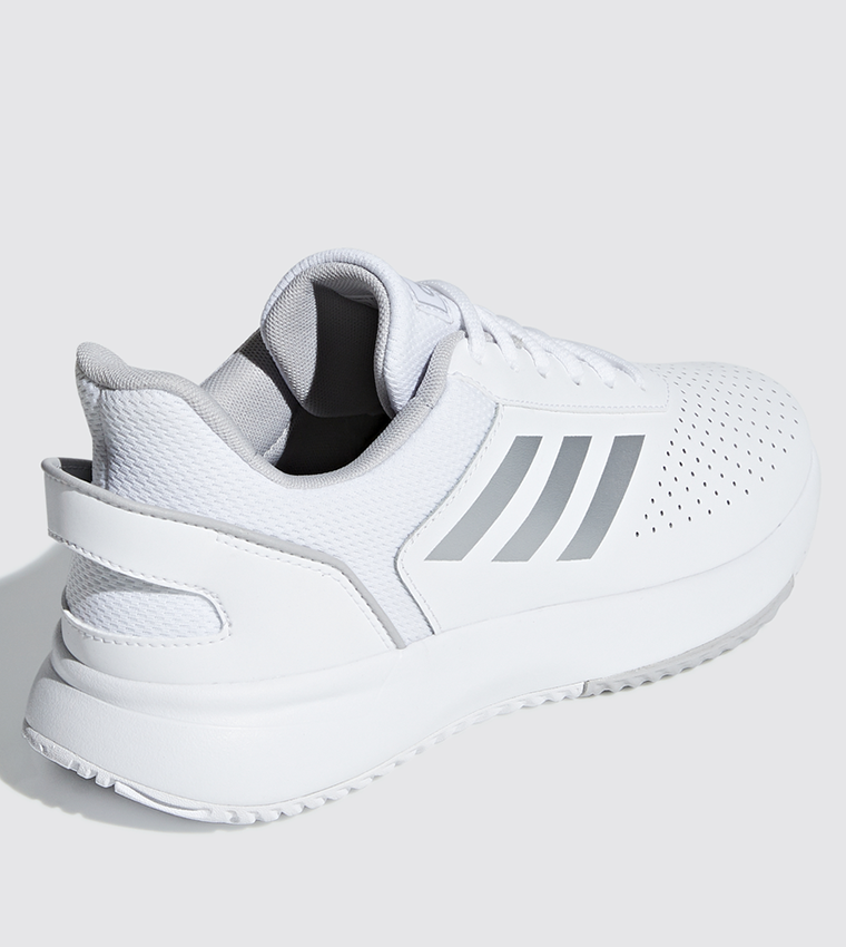 Buy Adidas Court Smash Core Sports Shoe In White 6thStreet Qatar