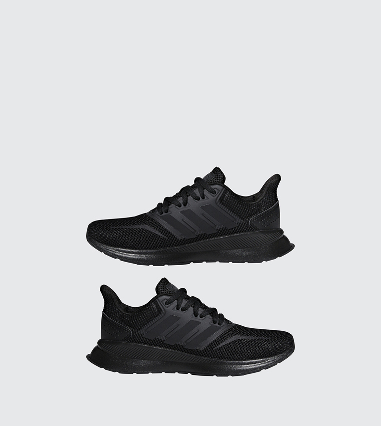 Textured 3-Striped Running Shoes