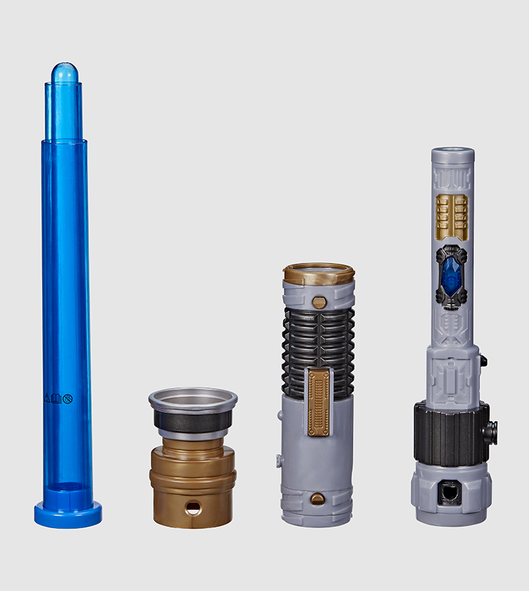 Lightsaber Forge Obi-Wan Kenobi Electronic Extendable Blue Lightsaber Toy