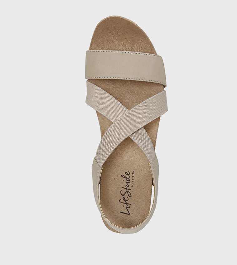 MEXICO Slingback Cork Wedges