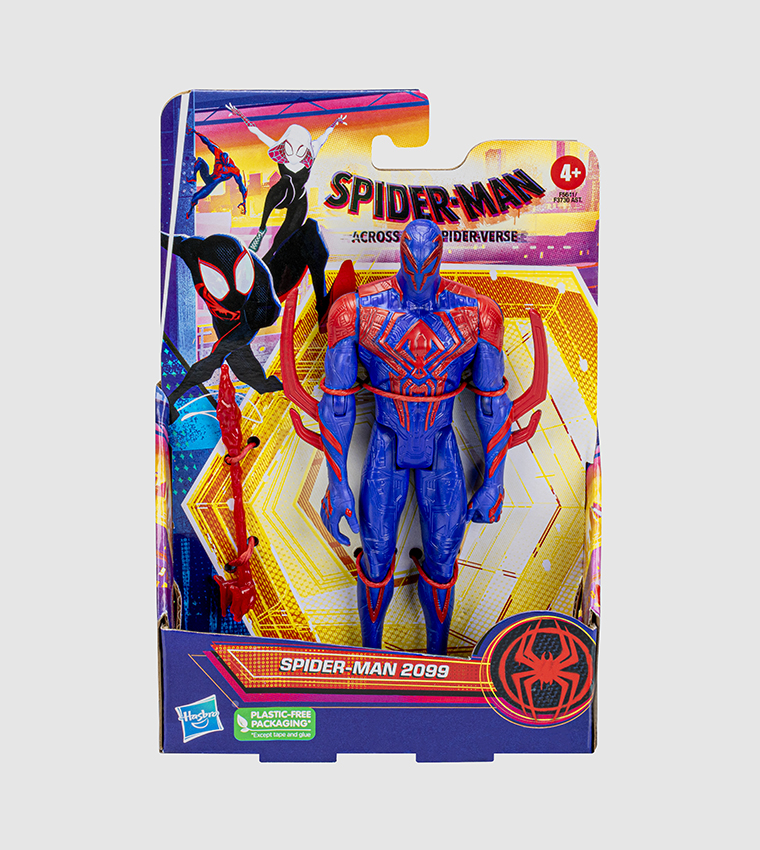 Across the Spider-Verse Spider-Man 2099 Toy, 6-Inch-Scale Action Figure with Web Accessory