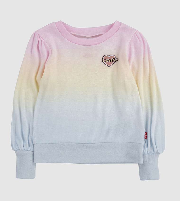Kids Gradient Rainbow Sweatshirt 