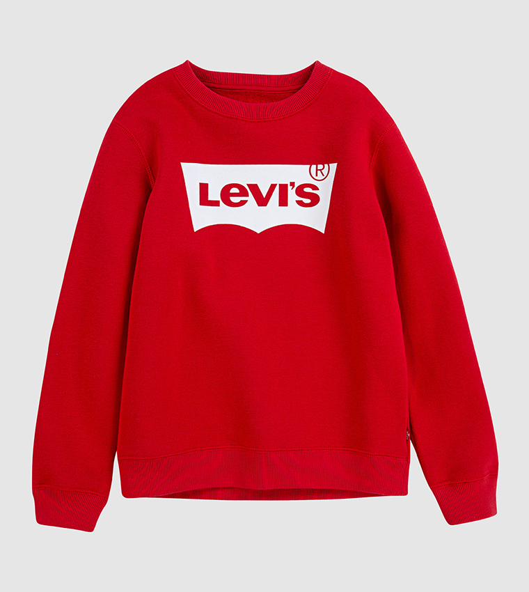 Levi's clearance sweatshirt white